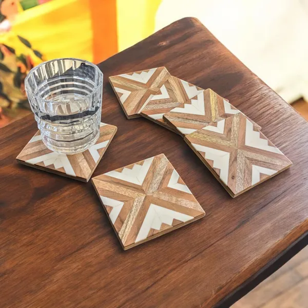 Madarks_Geometric_Wood_and_Resin_Coasters_(Set_of_6)