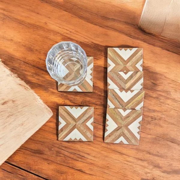 Madarks_Geometric_Wood_and_Resin_Coasters_(Set_of_6)