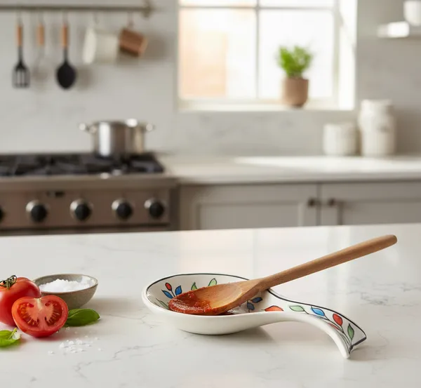 Madarks_Hand-Painted_Ceramic_Spoon_Rest_for_Kitchen_|_Ladle_Holder_for_Cooking_|_Heat-Resistant,_Non-Slip,_Easy_to_Clean_|_Decorative_Floral_Design_|_Ideal_for_Gas_&_Induction_Cooking