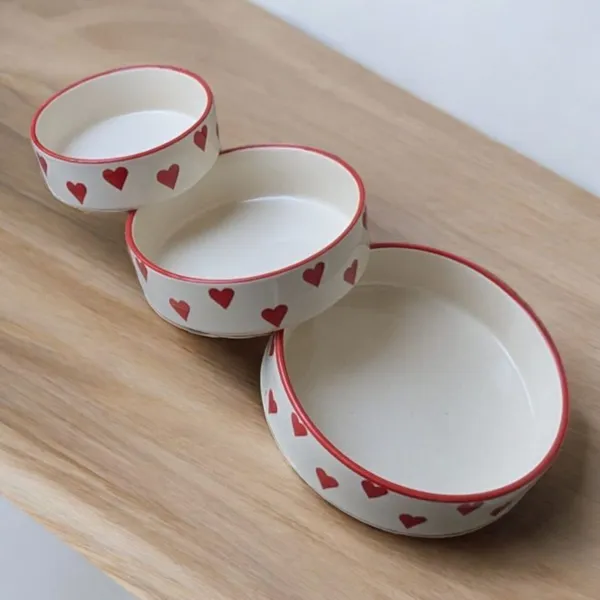 Madarks_Handcrafted_Ceramic_Bowl_Set_with_Red_Heart_Print_–_Set_of_3_(7",_6",_4.5")_–_Microwave_Safe_|_Dishwasher_Safe_|_Made_in_India