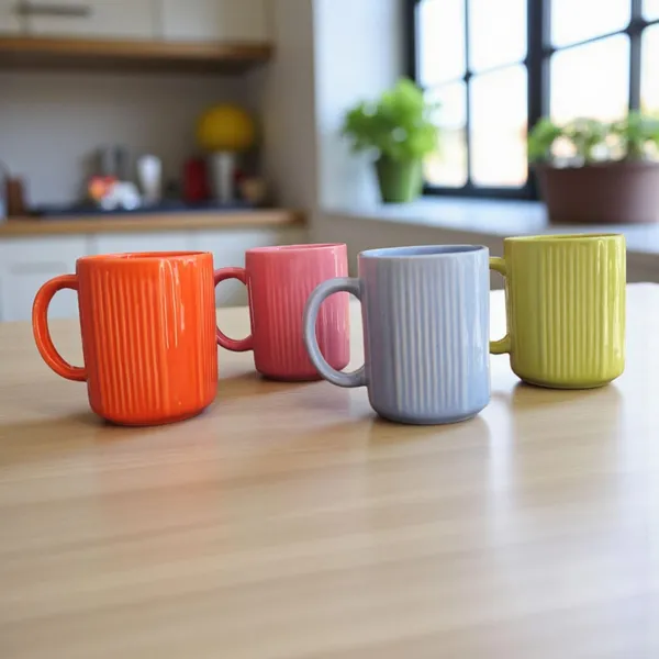 Madarks_Handcrafted_Ceramic_Coffee_Mug_Set_of_4_(300_ml_each)_–_Multicolor_|_Ribbed_Texture_|_Microwave_&_Dishwasher_Safe_|_Ideal_for_Tea,_Coffee_&_Hot_Beverages
