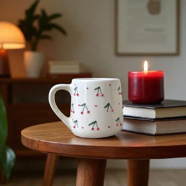 Madarks_Handcrafted_Ceramic_Coffee_Mug_with_Cherry_Embossed_Design_–_350_ml,_Microwave_&_Dishwasher_Safe