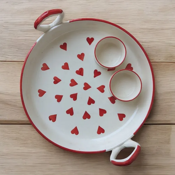 Madarks_Handcrafted_Ceramic_Heart_Tray_Set_–_28_x_24_cm_Serving_Platter_with_2_Bowls,_Red_Heart_Pattern,_Made_in_India