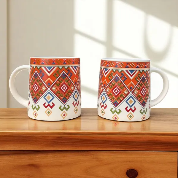 Madarks_Handcrafted_Ceramic_Mug_Set_–_Vibrant_Tribal_Pattern_|_8.5_cm_(3.3_in)_Diameter,_9_cm_(3.5_in)_Height