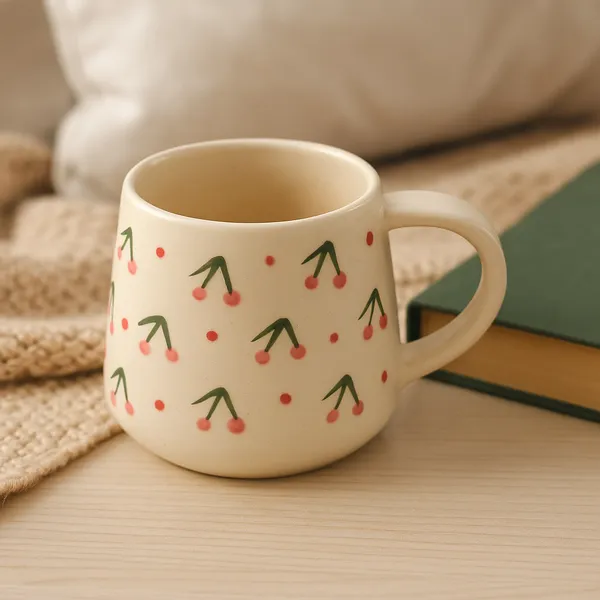 Madarks_Handcrafted_Ceramic_Mug_with_Cherry_Blossom_Design_–_300_ml,_Tapered_Shape,_Microwave_&_Dishwasher_Safe