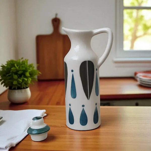 Madarks_Handcrafted_Ceramic_Oil_Dispenser_–_300_ml_|_6_Inch_Pourer_Bottle_for_Olive_Oil_&_Vinegar_|_Artistic_Drop_Design_|_Made_in_India