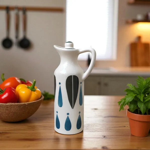 Madarks_Handcrafted_Ceramic_Oil_Dispenser_–_300_ml_|_6_Inch_Pourer_Bottle_for_Olive_Oil_&_Vinegar_|_Artistic_Drop_Design_|_Made_in_India