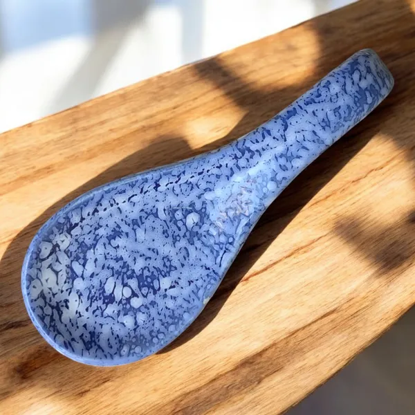 Madarks_Handcrafted_Ceramic_Spoon_Rest_–_Marble_Splatter_Design,_Length:_9.5_Inches