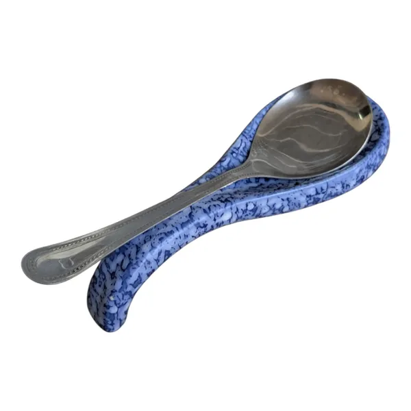Madarks_Handcrafted_Ceramic_Spoon_Rest_–_Marble_Splatter_Design,_Length:_9.5_Inches
