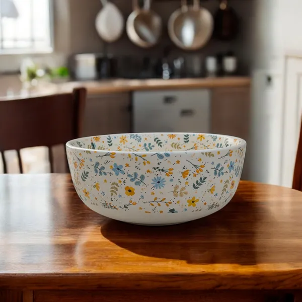 Madarks_Handcrafted_Floral_Ceramic_Serving_Bowl_(7-inch_Diameter)