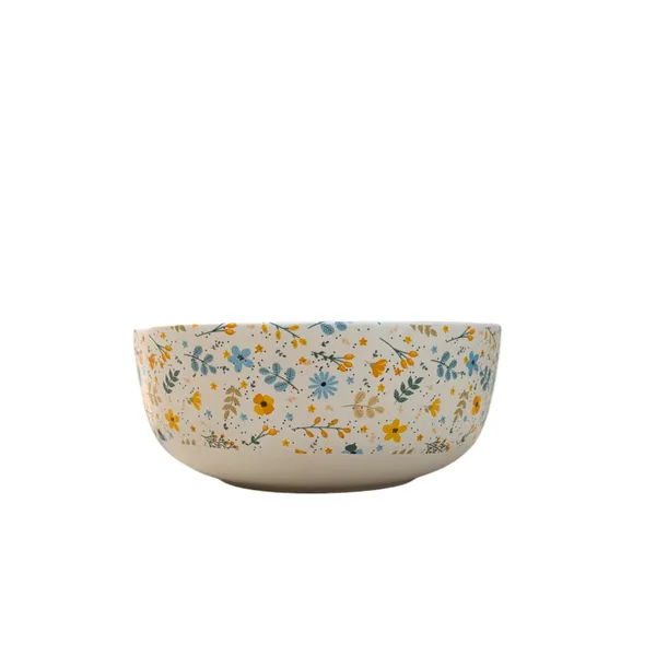 Madarks_Handcrafted_Floral_Ceramic_Serving_Bowl_(7-inch_Diameter)