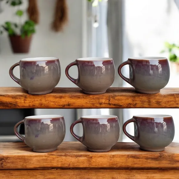 Madarks_Handcrafted_Glazed_Ceramic_Coffee_Mugs_-_Set_of_6,_150_ml_Capacity