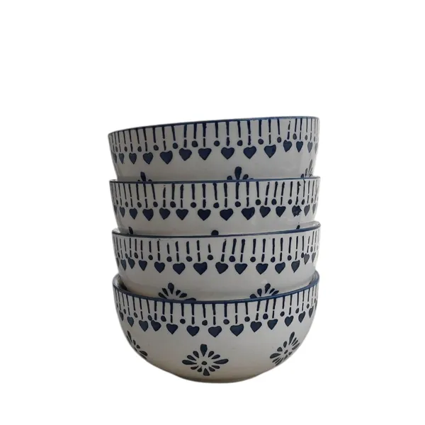 Madarks_Handcrafted_Light_Grey_Ceramic_Bowls_–_Set_of_4_|_300_ml_|_11_cm_x_5_cm_(4.3_in_x_2_in)_|_Microwave_&_Dishwasher_Safe_|_Minimal_Heart_Design