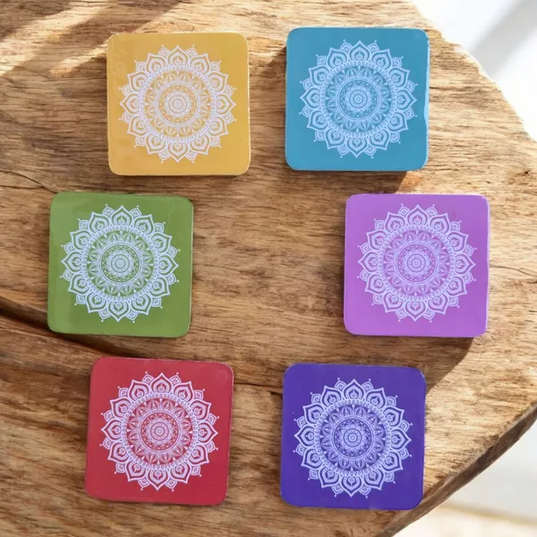 Madarks_Handcrafted_MDF_Mandala_Coaster_Set_–_Set_of_6_(Multicolor,_10_cm_x_10_cm)