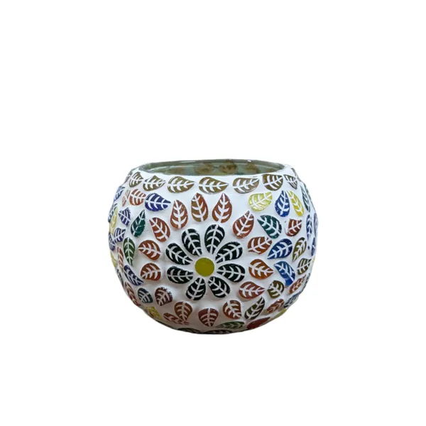 Madarks_Handcrafted_Mosaic_Glass_Candle_Holders_(Set_of_4),_3.5_Inch_x_2.5_inch