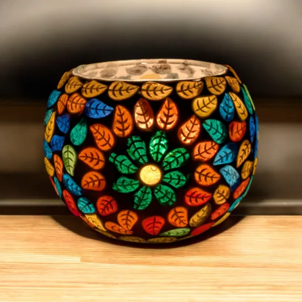 Madarks_Handcrafted_Mosaic_Glass_Candle_Holders_(Set_of_4),_3.5_Inch_x_2.5_inch