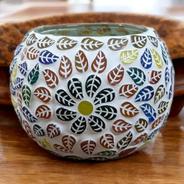 Madarks_Handcrafted_Mosaic_Glass_Candle_Holders_(Set_of_4),_3.5_Inch_x_2.5_inch
