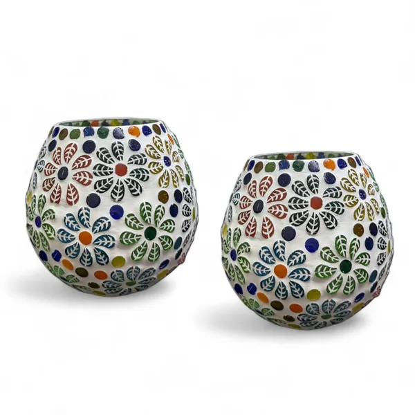 Madarks_Handcrafted_Multicolor_Mosaic_Glass_Candle_Holders_(Set_of_2),_without_candle