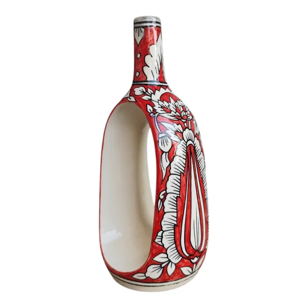 Madarks_Handcrafted_&_Hand-Painted_Hollow_Ceramic_Vase_–_28_cm