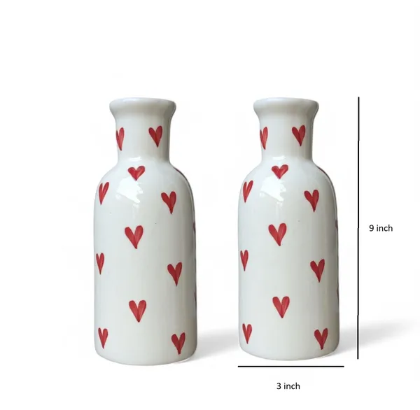 Madarks_Love_Blooms_Ceramic_Vase_–_Hand-Painted_Heart_Pattern_(Set_of_2)