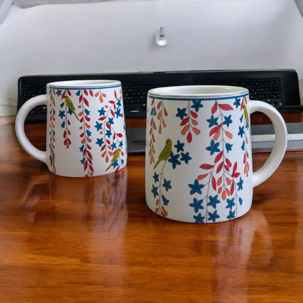 Madarks_Set_of_6_Floral_Ceramic_Coffee_Mugs_-_Elegant_&_Durable_Drinkware,_Capacity:_300_ML