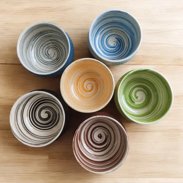 Set_of_6_Handcrafted_Ceramic_Soup_Bowls_(300ml),_Multicolour,_Multipurpose
