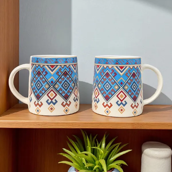 Madarks_Tribal_Blue_Ceramic_Coffee_Mug_Set_–_8.5_cm_x_9_cm_–_Handcrafted,_350_ml_–_Set_of_2