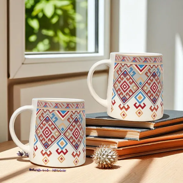 Madarks_Tribal_Mosaic_Ceramic_Mug_Set_–_Handcrafted_Coffee_Mugs_–_8.5_cm_x_9_cm_(3.35_x_3.54_inch)_–_Set_of_2