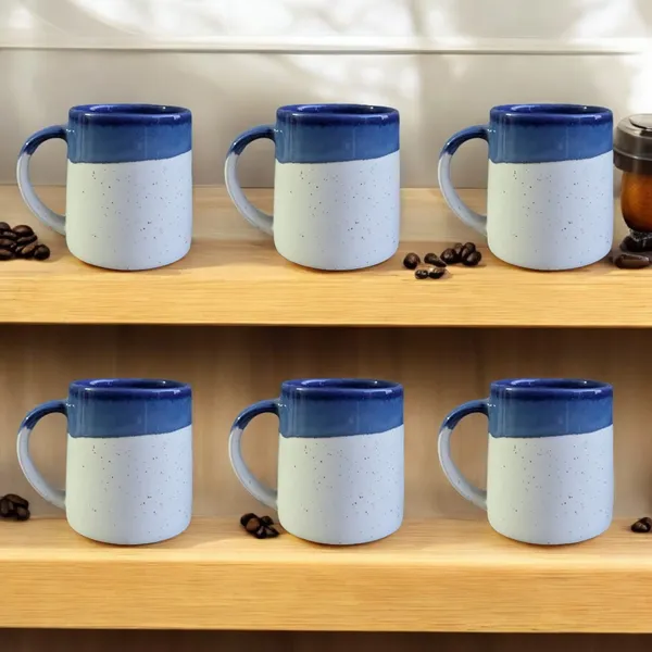 Madarks_White_&_Navy_Blue_Glazed_Ceramic_Coffee_Mug_(300_ml,_Set_of_6)