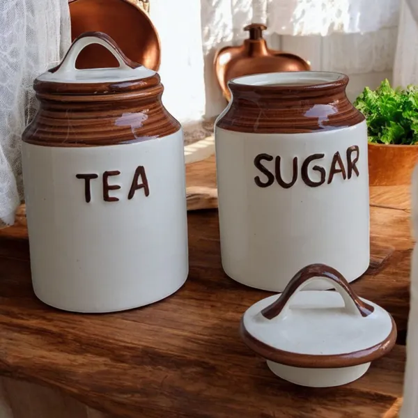 Non-Airtight_lid_Set_of_2_Handcrafted_Ceramic_Storage_Jars_with_Lids_–_250_ML_Each_|_Ideal_for_Pickles,_Spices,_Tea,_and_Sugar