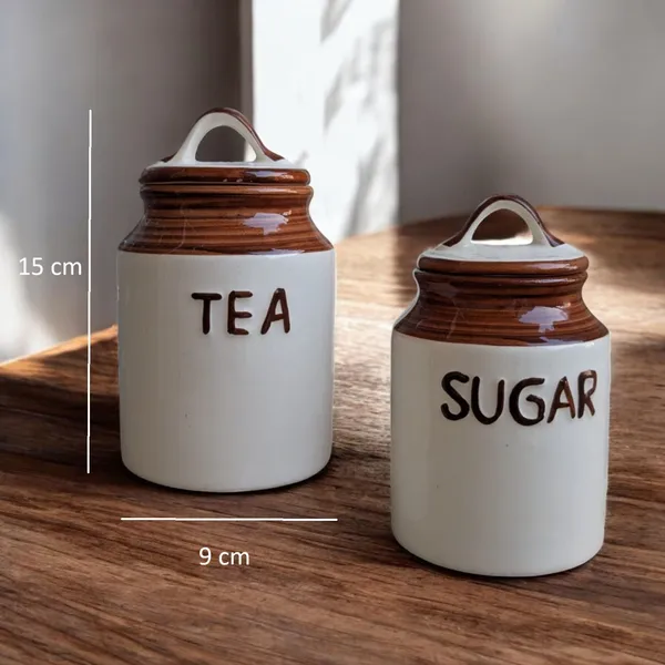 Non-Airtight_lid_Set_of_2_Handcrafted_Ceramic_Storage_Jars_with_Lids_–_250_ML_Each_|_Ideal_for_Pickles,_Spices,_Tea,_and_Sugar