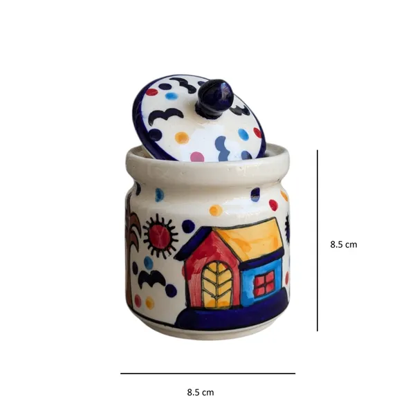 Pack_of_2_Non_Air_Tight_Hand-Painted_Ceramic_Storage_Jars_-_Cottage_Design