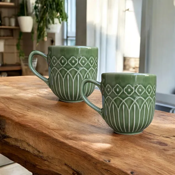 Pack_of_6_Elegant_Green_Ceramic_Mug_-_300ml