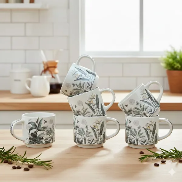 Premium_Ceramic_Tea_&_Coffee_Cups_Set_of_6_|_Botanical_Leaf_Print_Coffee_Mugs_|_Microwave_&_Dishwasher_Safe_|_Elegant_Cups_for_Home_&_Office