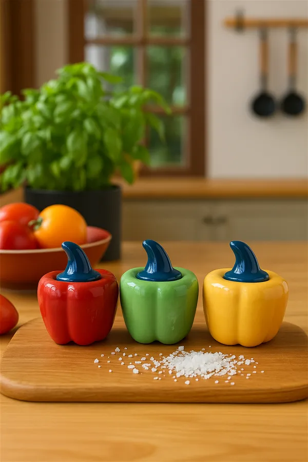 Set_of_3_Bell_Pepper_Ceramic_Jars_with_Lids_-_400_ML_Capacity,_Multicolor