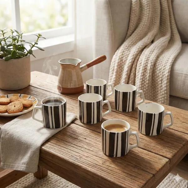 Madarks_Handcrafted_Ceramic_Tea_&_Coffee_Cups_|_150_ml_Small_Cups_|_Set_of_6_|_7_cm_Height_&_Diameter_|_Microwave_&_Dishwasher_Safe