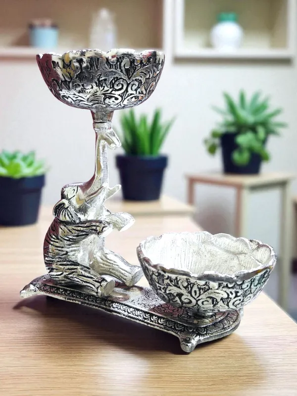 Antique_Silver_Decorative_Elephant_Dry_Fruit_Bowl_Holder_Snack_Serving_Bowl