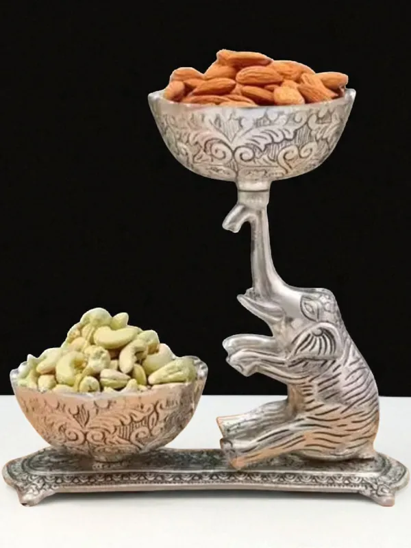 Antique_Silver_Decorative_Elephant_Dry_Fruit_Bowl_Holder_Snack_Serving_Bowl