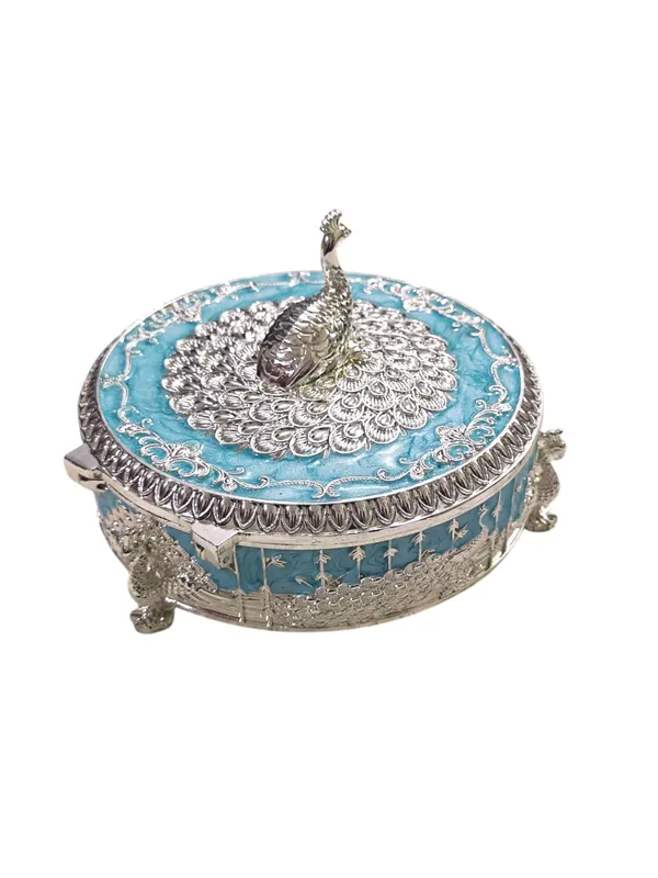 German_Silver_Dry_Fruit_Box_Premium_Gift_Item_for_Wedding,_Return_Gift_&_Festive_Serving_Bowl