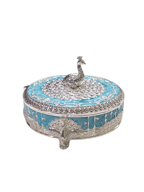 German_Silver_Dry_Fruit_Box_Premium_Gift_Item_for_Wedding,_Return_Gift_&_Festive_Serving_Bowl