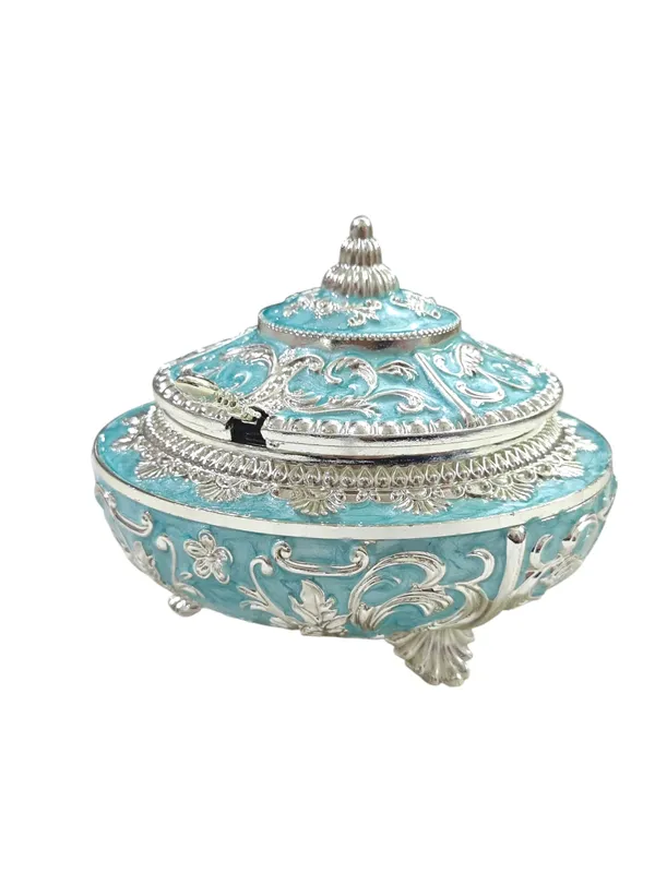 German_Silver_Dry_Fruit_Box_Premium_Gift_Item_for_Wedding,_Return_Gift_&_Festive_Serving_Bowl_(Candy_Bowl)