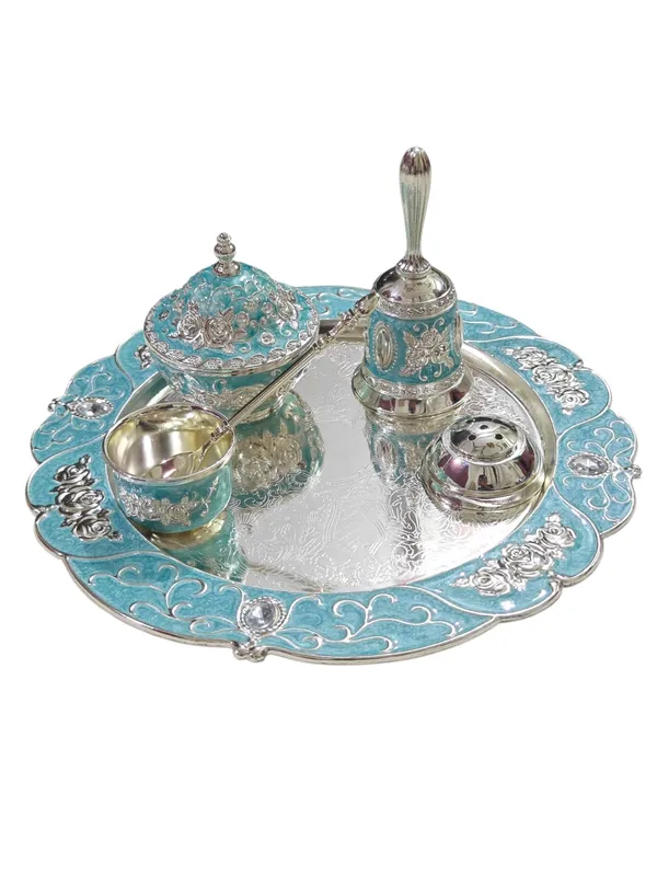 German_Silver_Dry_Fruit_Box_Premium_Gift_Item_for_Wedding,_Return_Gift_&_Festive_Serving_Bowl_(Thali_Set)