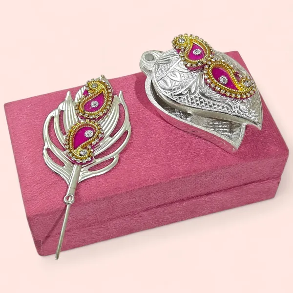 Silver_Plated_Kumkum_&_Chawal_Holder_|_Decorative_Sindoor_Box