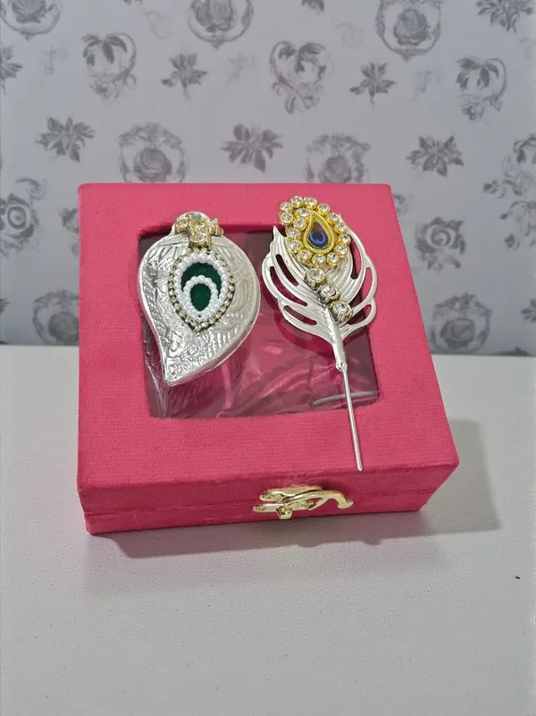 Silver_Plated_Kumkum_&_Chawal_Holder_|_Decorative_Sindoor_Box_/_Tilak_Roli_Chopda