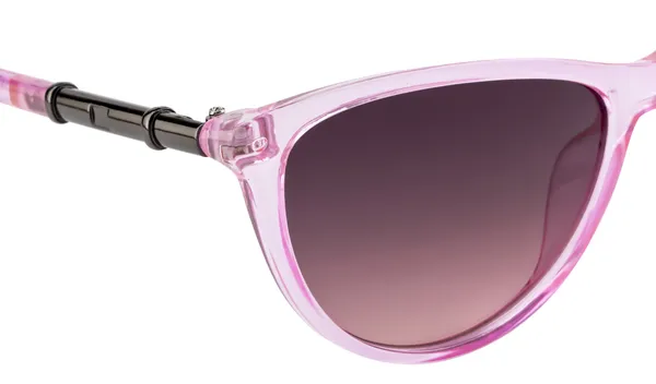 Pink_Women_Gradient_Lens_Transparent_Designed_Bug_Eye_Premium_UV_Protected_Sunglasses