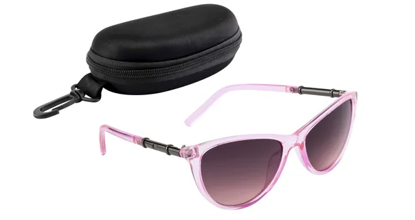 Pink_Women_Gradient_Lens_Transparent_Designed_Bug_Eye_Premium_UV_Protected_Sunglasses