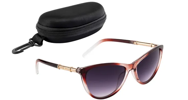 Grey_Women_Gradient_Lens_Designer_Bug_Eye_Premium_UV_Protected_Sunglasses