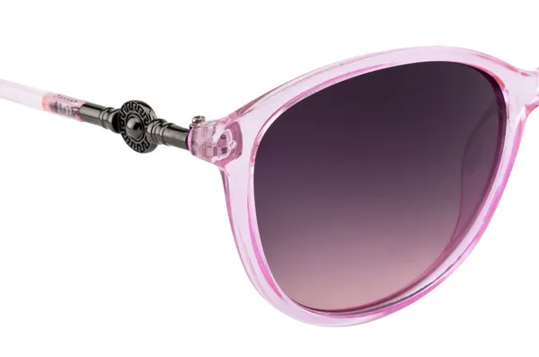 Pink_Women_Gradient_Lens_Transparent_Designed_Oval_Premium_UV_Protected_Sunglasses
