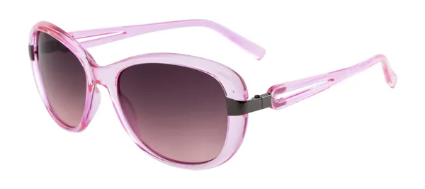 Pink_Women_Gradient_Lens_Transparent_Designed_Oval_Premium_UV_Protected_Sunglasses