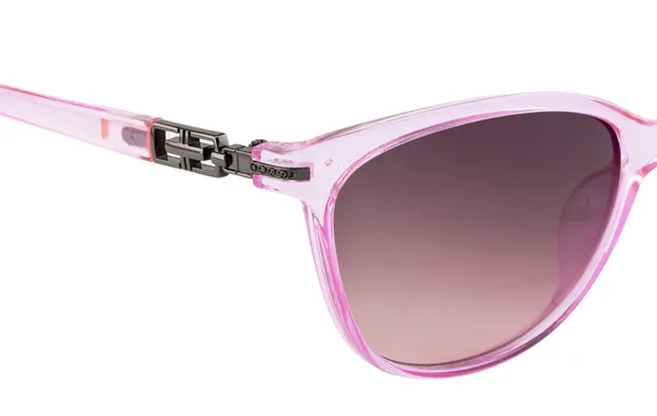 Pink_Women_Gradient_Lens_Transparent_Designed_Bug_Eye_Premium_UV_Protected_Sunglasses